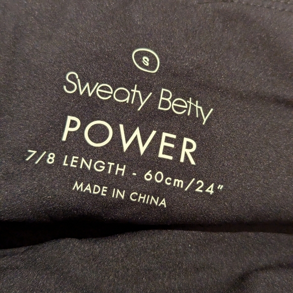 Sweaty Betty Power 7/8 workout leggings - Picture 4 of 4